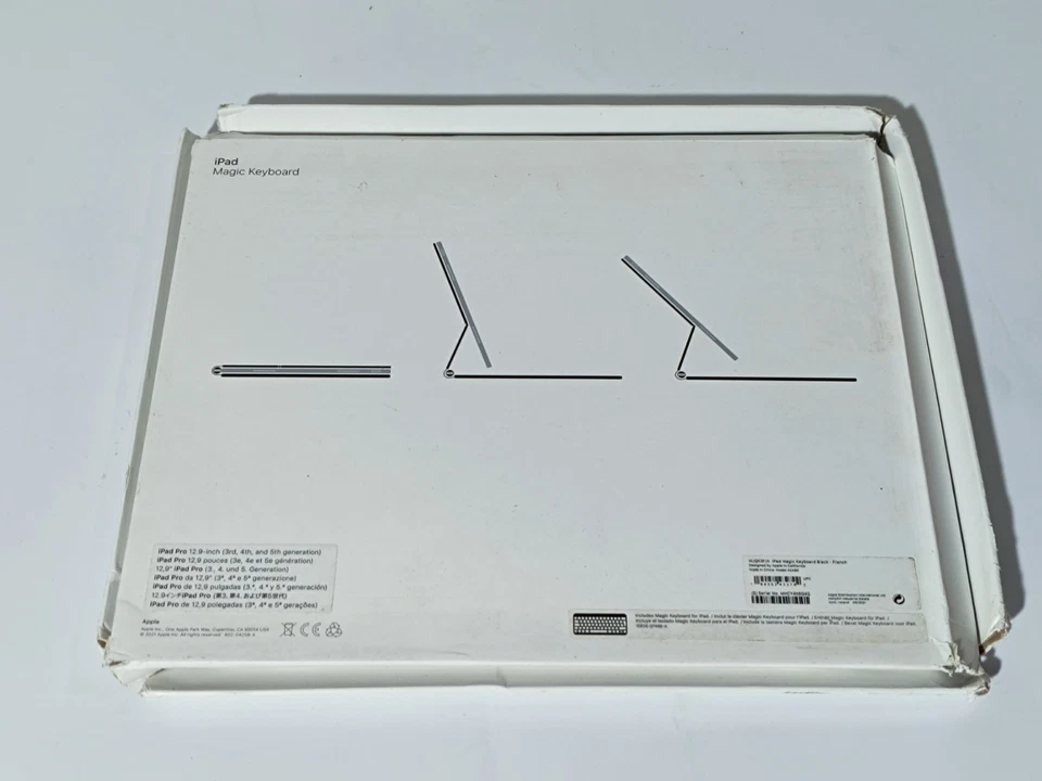 Apple Magic Keyboard for the 12.9-inch iPad Pro 5. Gen., Black - French_1.1_6 - Image 4 of 4