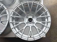 Kudo Racing Taboo 15x8 4x100 20mm Silver Wheels Rims Corolla Civic Set Of 4 New