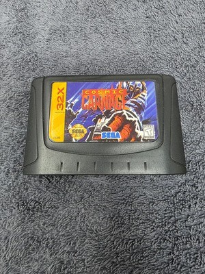 Cosmic Carnage (Sega 32X, 1994) Cartridge Only   Tested & Working