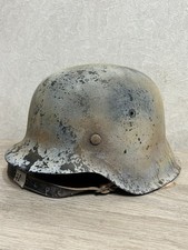 Elmetto tedesco originale bel casco M42 taglia 66 ww2 wwii