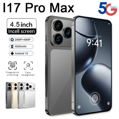 Unlocked I17 Pro Max 5G Smartphone 4.5'' Miniphone Android Cellphones Card Slot