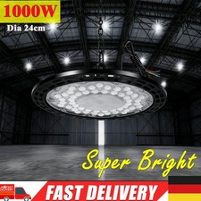 UFO LED Hallenbeleuchtung 1000W Industrielampe High bay Hallenstrahler Lampe A+
