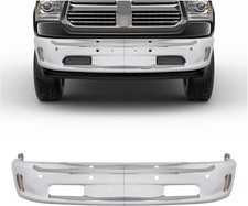 Front Bumper Face Bar 2PCS Compatible with 2013-2018 Dodge Ram 1500 2019-2024 Do