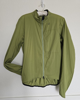 Velocio Women's Ultralight Wind Jacket L Light Olive - SHIPS FREE