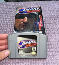 VTG Midway Wayne Gretzky's 3D Hockey Nintendo 64 N64 NTSC-U/C K-A 1998 w/Manual