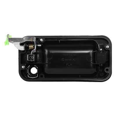 4PCS Smooth Outer Door Pull Handles For 2003-2009 Hummer H2 – Front & Rear, Black Chrome Finish