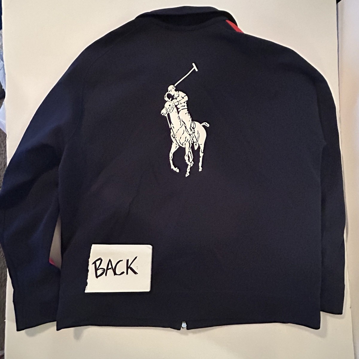 RLX Ralph Lauren 2006 US Open Tennis Track Jacket Big Pony Back