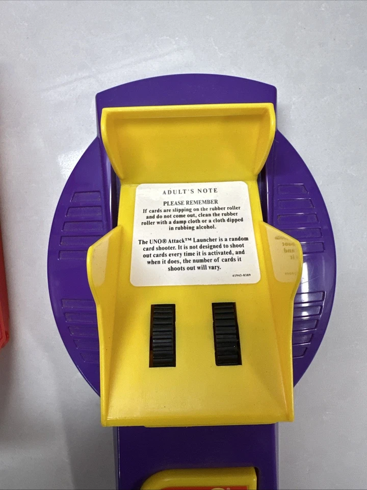 UNO Attack Card Launcher Shuffler 1998 Vintage Launcher Only Tested-works! - Image 4 of 4
