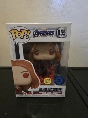 Funko POP Marvel Avengers WANDA MAXIMOFF PIAB GITD Exclusive #855 Scarlet Witch