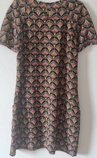 Innocence Women's Floral Summer Dress Size UK 12 .. Whith  Side Pockets.