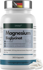 Magnesiumbisglycinat, 365 Vegane Kapseln   30...