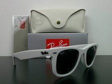 Ray-Ban RB2140 Original Wayfarer Classic Sunglasses Matte White 50mm Never Worn