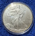 1996 American Eagle 1 oz Silver Coin Brilliant Uncirculated In Capsule