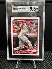 2024 Topps Series 2 - 1989 Topps Baseball Elly De La Cruz SGC 9.5