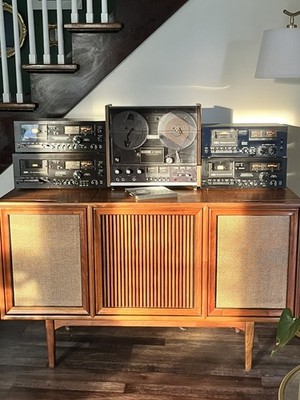 BIC T-2M, T-1, T-05 Cassette Deck Collection +  BIC 980 Turntable