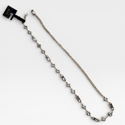 Nicole Miller Chain Belt Gold Tone Medium-Large Jeweled Charms NWT Nicole Miller Chain Belt Gold Tone Medium-Large Jeweled  main image 3