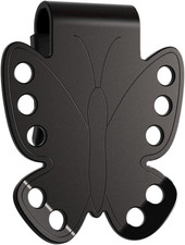 Butterfly Metal Magnetic Golf Bag Clip with Rubber Landing Pad Holder for Rangef