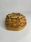 Longaberger Generations Basket Hexagon 5.5”  w/Plastic Protector & Lid 2007 — photo 8