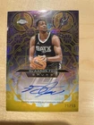 2025-26 Topps Chrome Chromographs Style Card #CH-DF De’Aaron Fox Auto Spurs /50!
