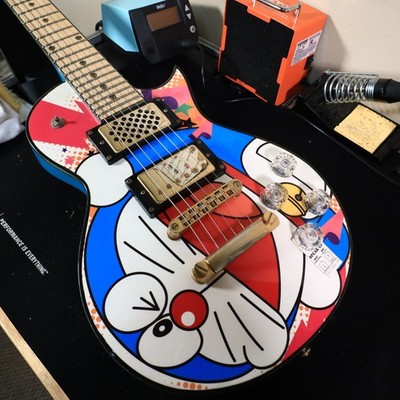 Doraemon by ESP Japan 80th Anniversary Solid Body Blue | eBay