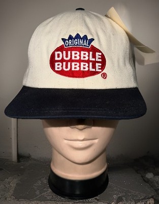 Vintage Dubble Bubble Hat Fersten Canada Made Sample Promo Cap 90s NWT