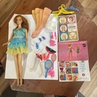 Vintage 1966 Stacey Barbie Doll Titian Japan w/Dreamy Blues dress & accessories