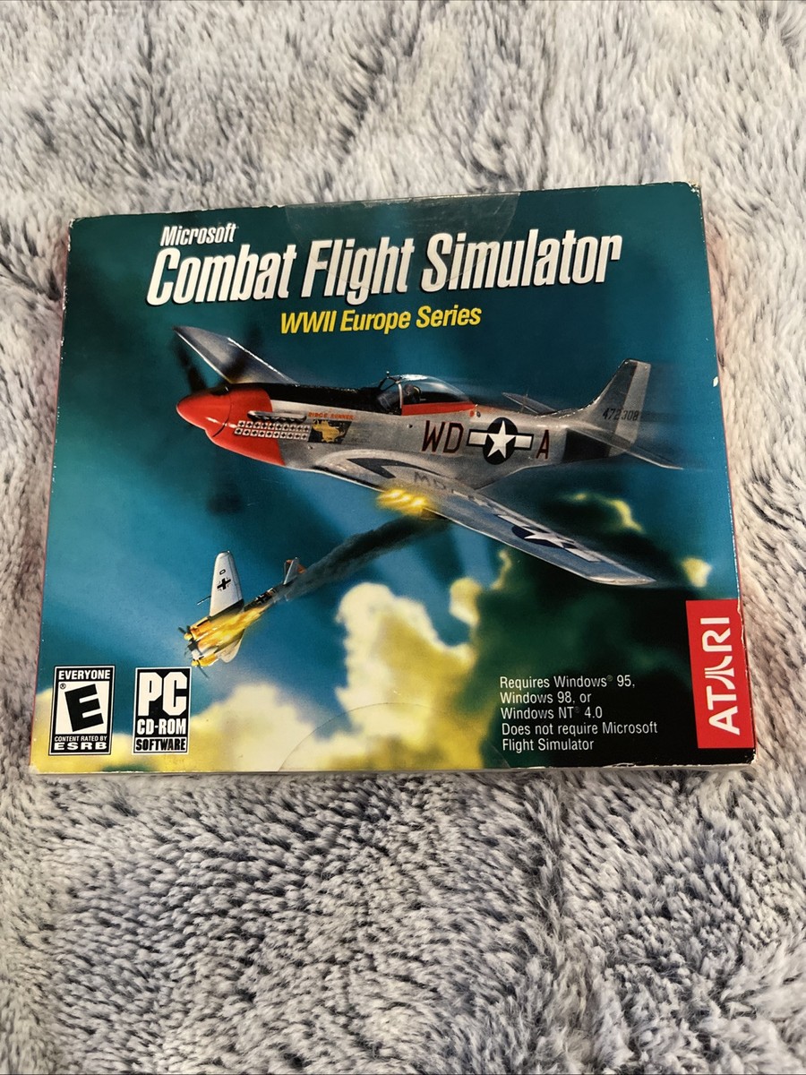 Microsoft Combat Flight Simulator WWII Europe Series PC CD ROM