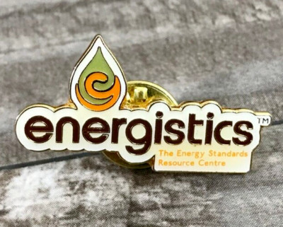 energistics The Energy Standard Resource Centre Lapel Hat Jacket Vest Pin