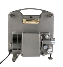 Vintage Richmond 600 8mm Projector w/ Takeup Reel Works Needs New Bulb