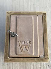 WOODFORD Bronze Brass BOX Anti Vandal Mild Climate Enclosed Wall Hydrant w/Key