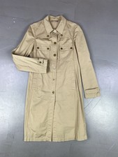 Liu Jo Classic Beige Cotton Canvas Belted Trench Coat Mac City Office Smart