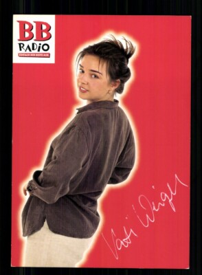 Katrin Weigel BB Radio Autograph Card Original Signed # BC 218798