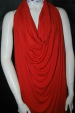 Modal Spandex 2x1 rib knit jersey fabric super soft 45" wide 9 oz Cayenne Pepper