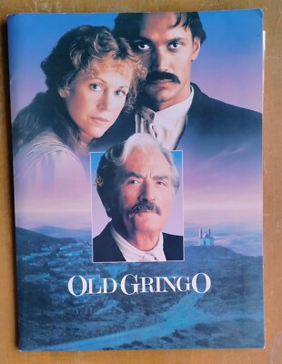 REDUCED: Movie press kit Old Gringo Gregory Peck Jane