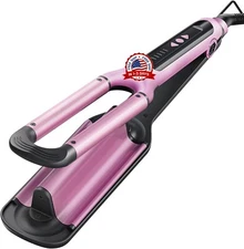 Plancha Onduladora De Pelo Profesional Ondas Rizos Perfectos Cerámica Turmalina