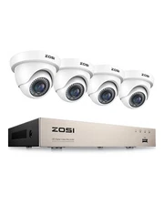 ZOSI 8CH 5MP Lite DVR 1080P Home Security Camera System Outdoor IR Night Vision
