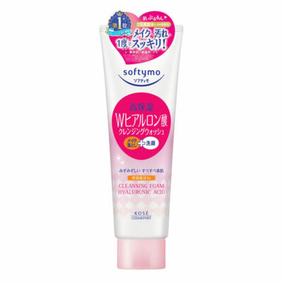 KOSE Softymo Cleansing Foam Hyaluronic Acid Makeup Remover 190g - US Seller