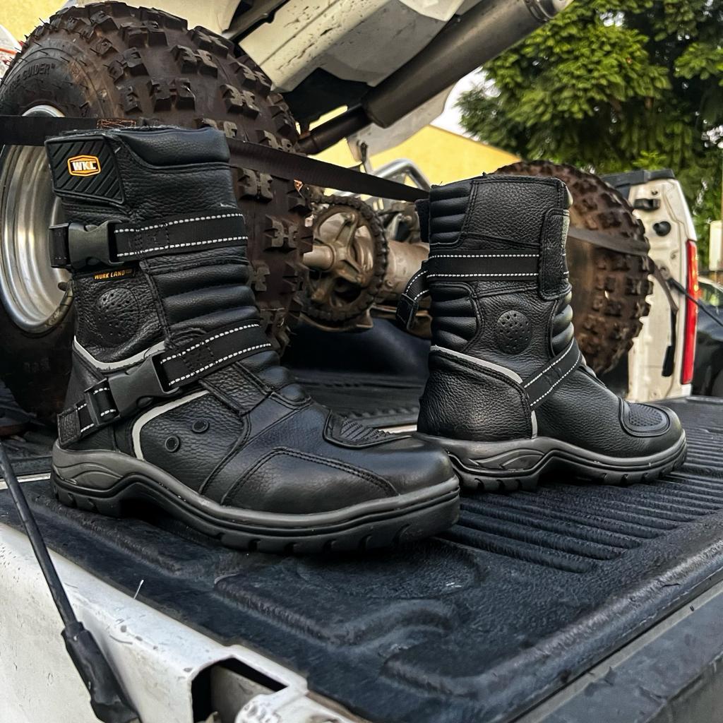 Held 8740 Waterproof Motorcycle Motorbike Over Boots - Black - View #7