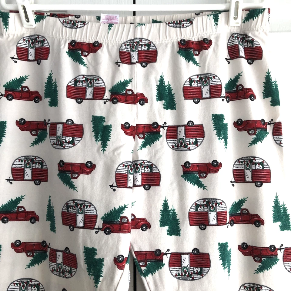 No Boundaries Juniors  Christmas Tree Truck Holiday Ankle Leggings Size XXXL (21 - Image 4 of 4