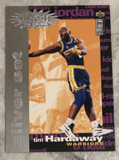 Tim Hardaway 1995-96 Collectors Choice You Crash the Game Silver #C2 Warriors