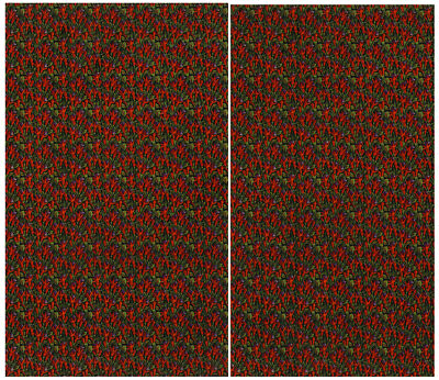 2 Originaldrucke - zwei Blätter verziertes Papier - Buntpapier - Anonymous - ca. 1920