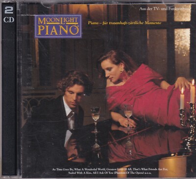 Moonlight Piano - für traumhaft-zärtliche Momente - Doppel-CD-589- near mint