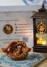 Chabakia  with Almond -Chebakia