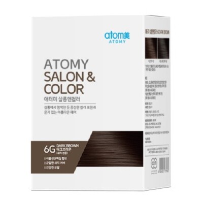 ATOMY Salon & Color #Dark Brown Self Hair Dye Hair Care & Styling K-Beauty