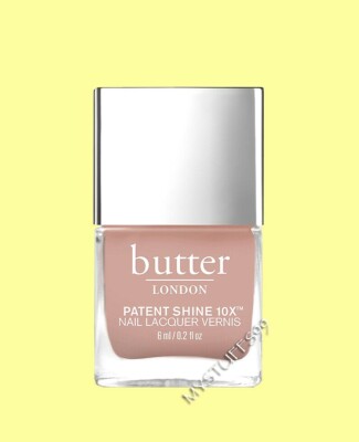 BUTTER LONDON PATENT SHINE 10X NAIL LACQUER ''MUMS THE WORD'' MINI 0.2 fl oz NEW!!