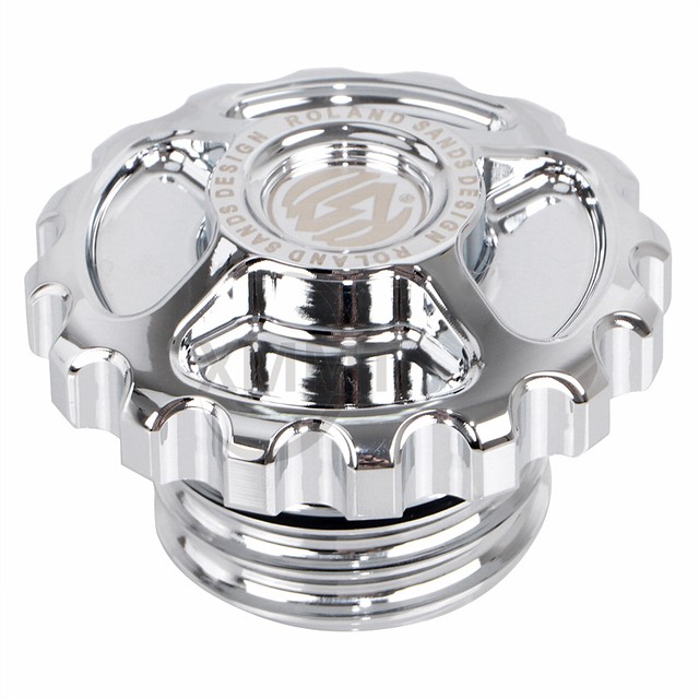 Chrome Fuel Tank Gas Cap Cover For Harley Electra Glide Road King Dyna