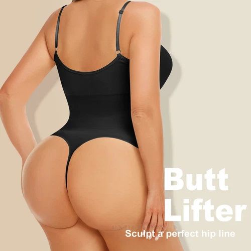 Women Shapewear Bodysuit Tummy Control Body Shaper Sculpting Snatched Waist Cami - Picture 9 of 48