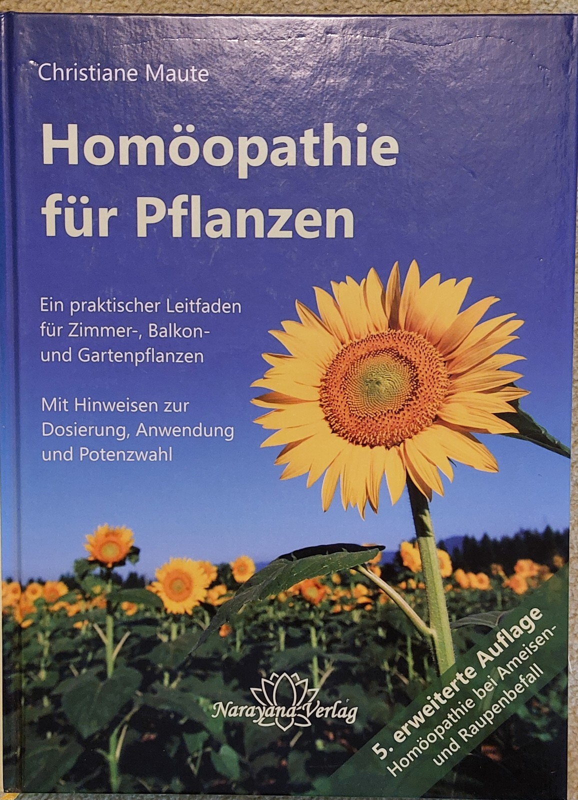Homöopathie für Pflanzen von Christiane Maute (2015, Gebundene Ausgabe