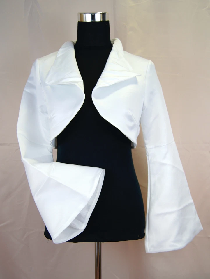 SALE % Brautjacke Bolero Jacke Cape zum Brautkleid Hochzeit
