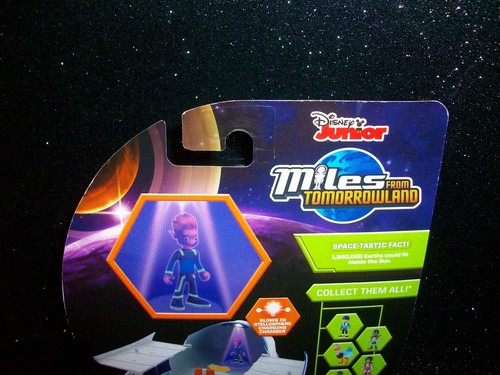 PIPP Disney Jr MILES FROM TOMORROWLAND Action Figure Jet Backpack Glows n Sphere - Picture 6 of 12